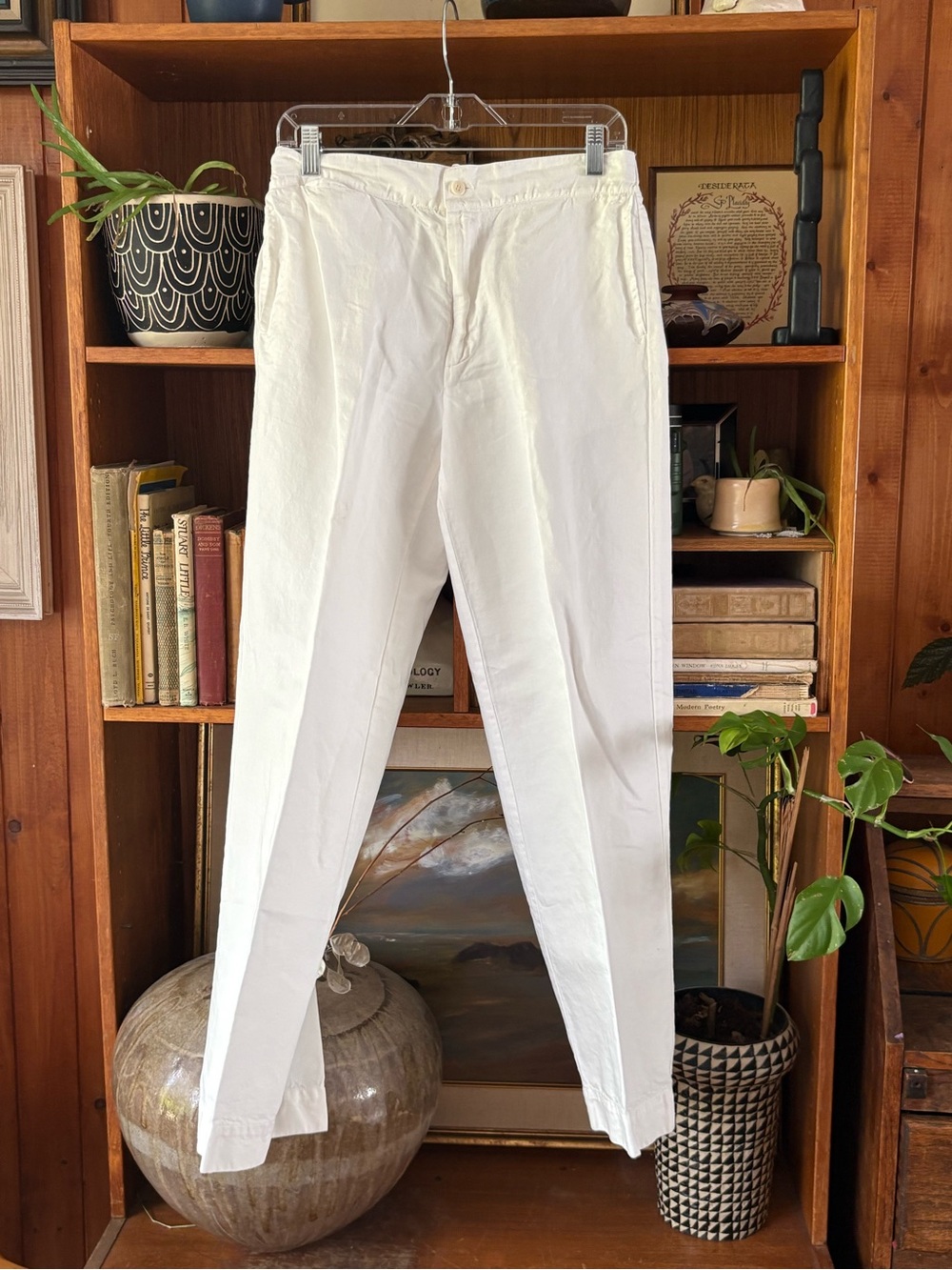 LABO Art Wide Leg Cotton Preppy Trouser M